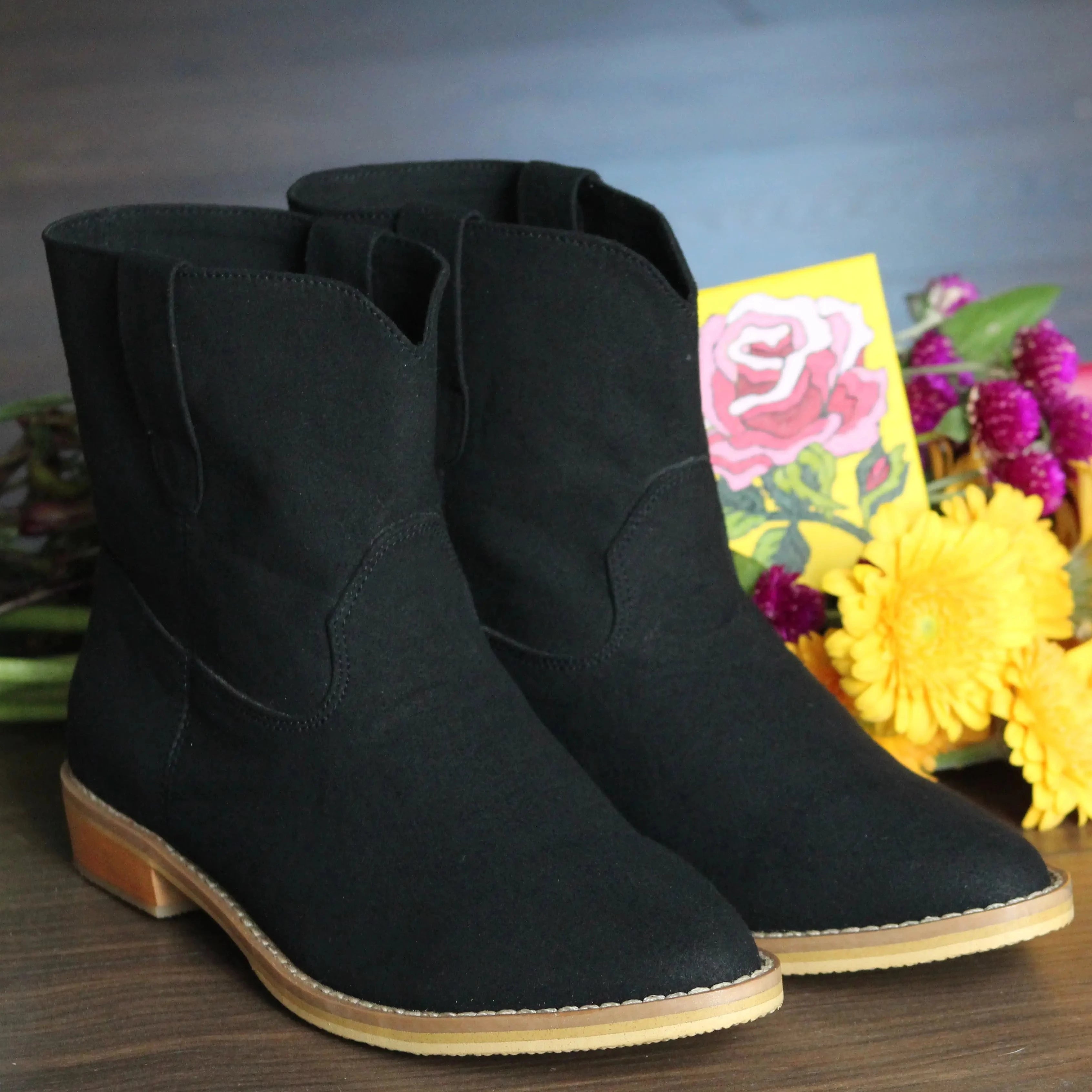 Handmade hot sale suede boots